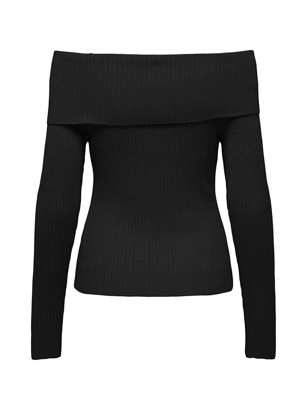 Siyah Onlkatia Regular Fit Madonna Yaka Kazak 15311830-3