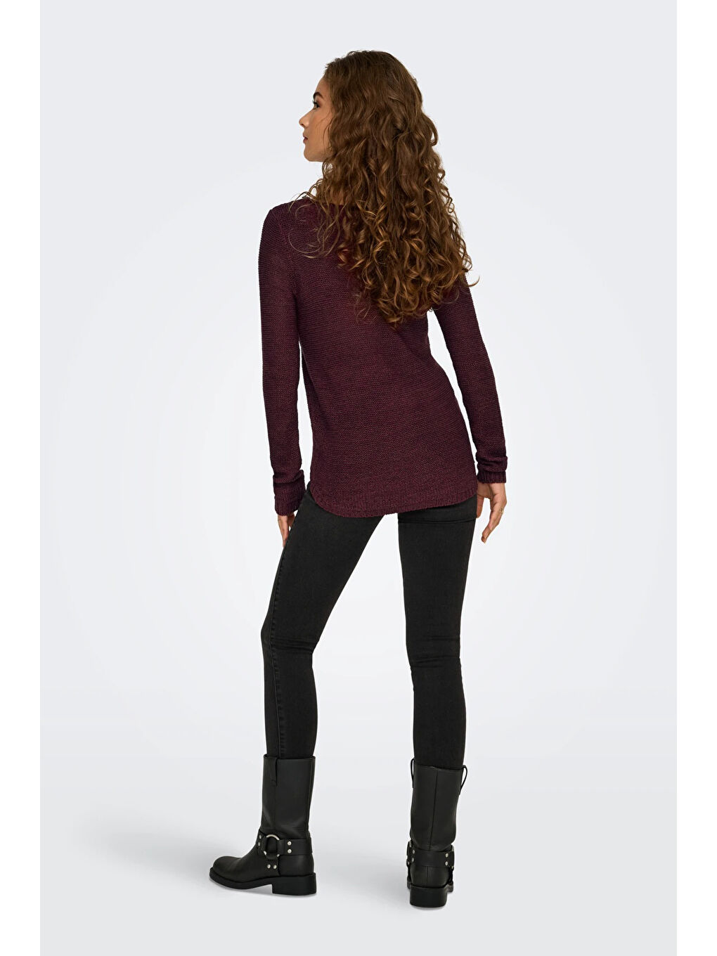 Kırmızı Bisiklet Yaka Onlgeena Kadın Kazak 15113356-1