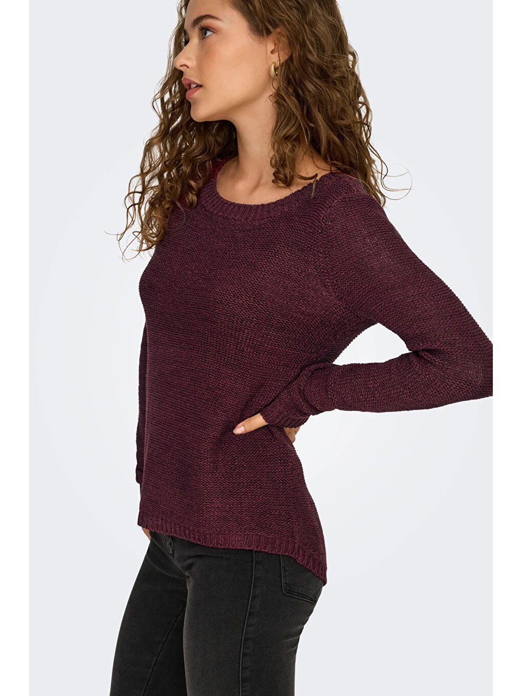 Kırmızı Bisiklet Yaka Onlgeena Kadın Kazak 15113356-6