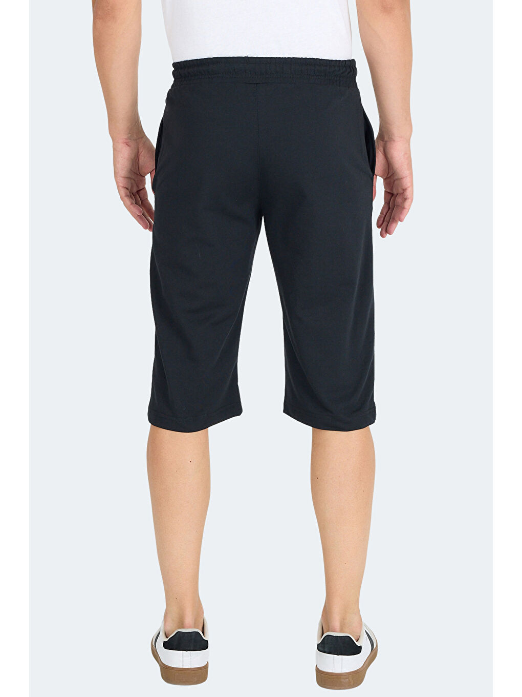 NEBO I Erkek Cepli Kapri Siyah Şort-5