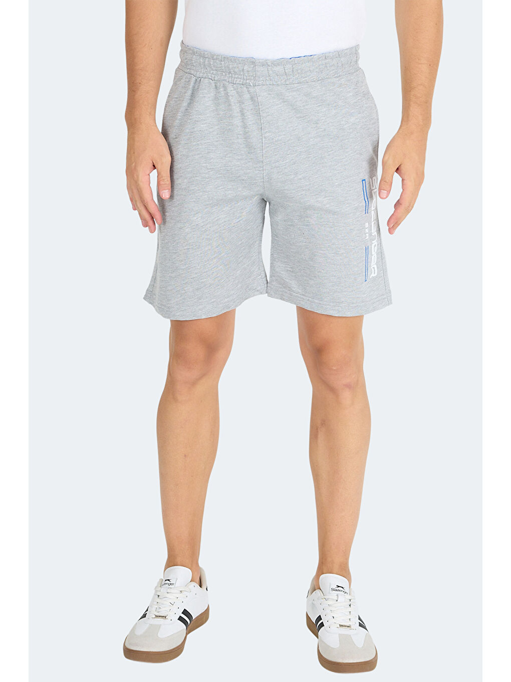 NEBO I Erkek Cepli Gri Şort-1