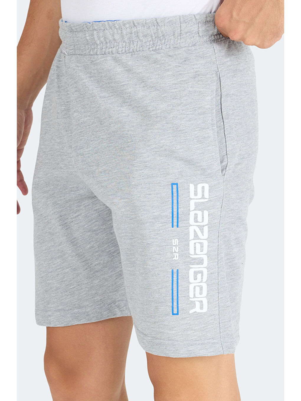 NEBO I Erkek Cepli Gri Şort-3