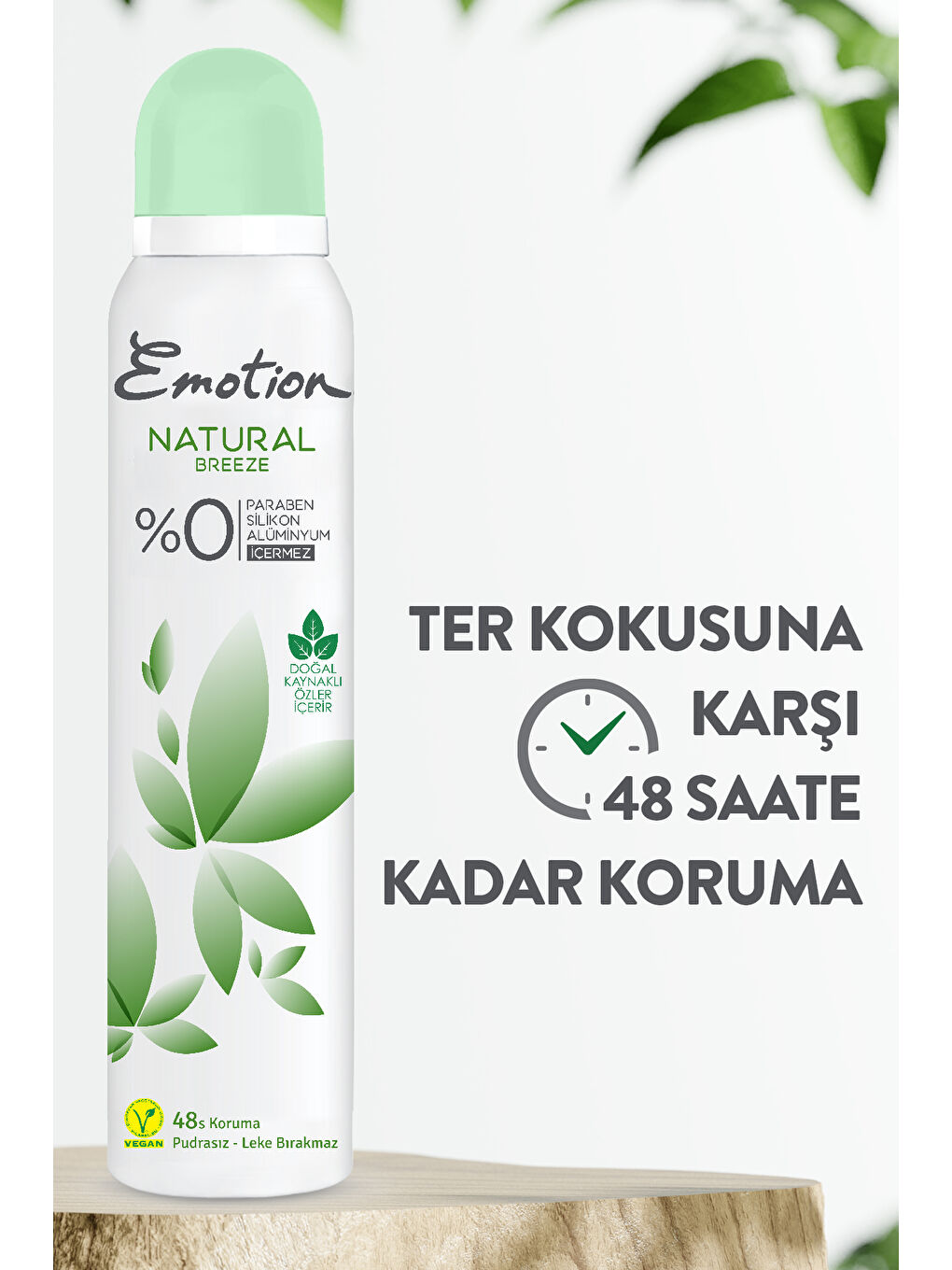 Emotion Natural Breeze Kadın Deodorant 6x200 ml - 3