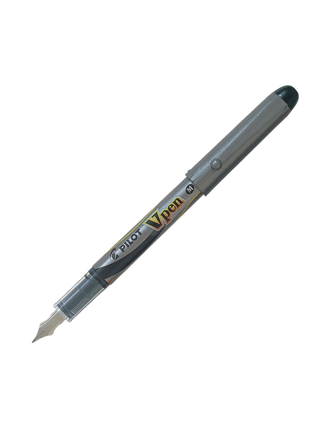 V-Pen Silver Kullan At Dolma Kalem M Uç Siyah (40000069)-1