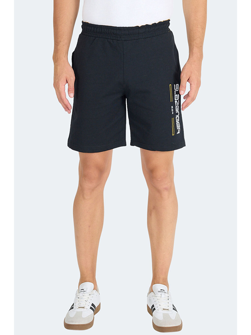 NEBO I Erkek Cepli Siyah Şort-1