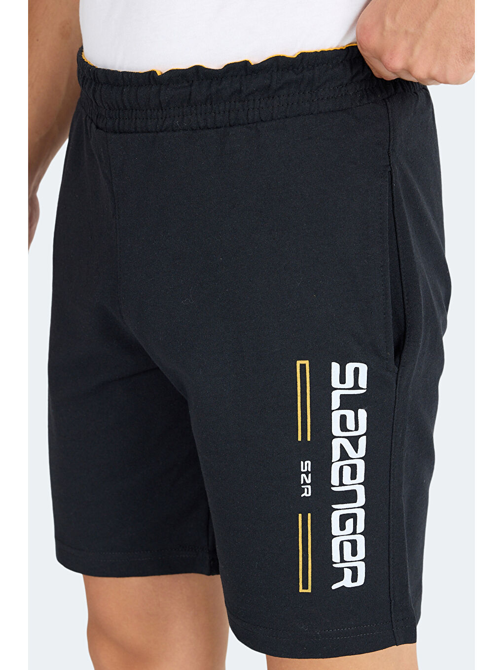 NEBO I Erkek Cepli Siyah Şort-3