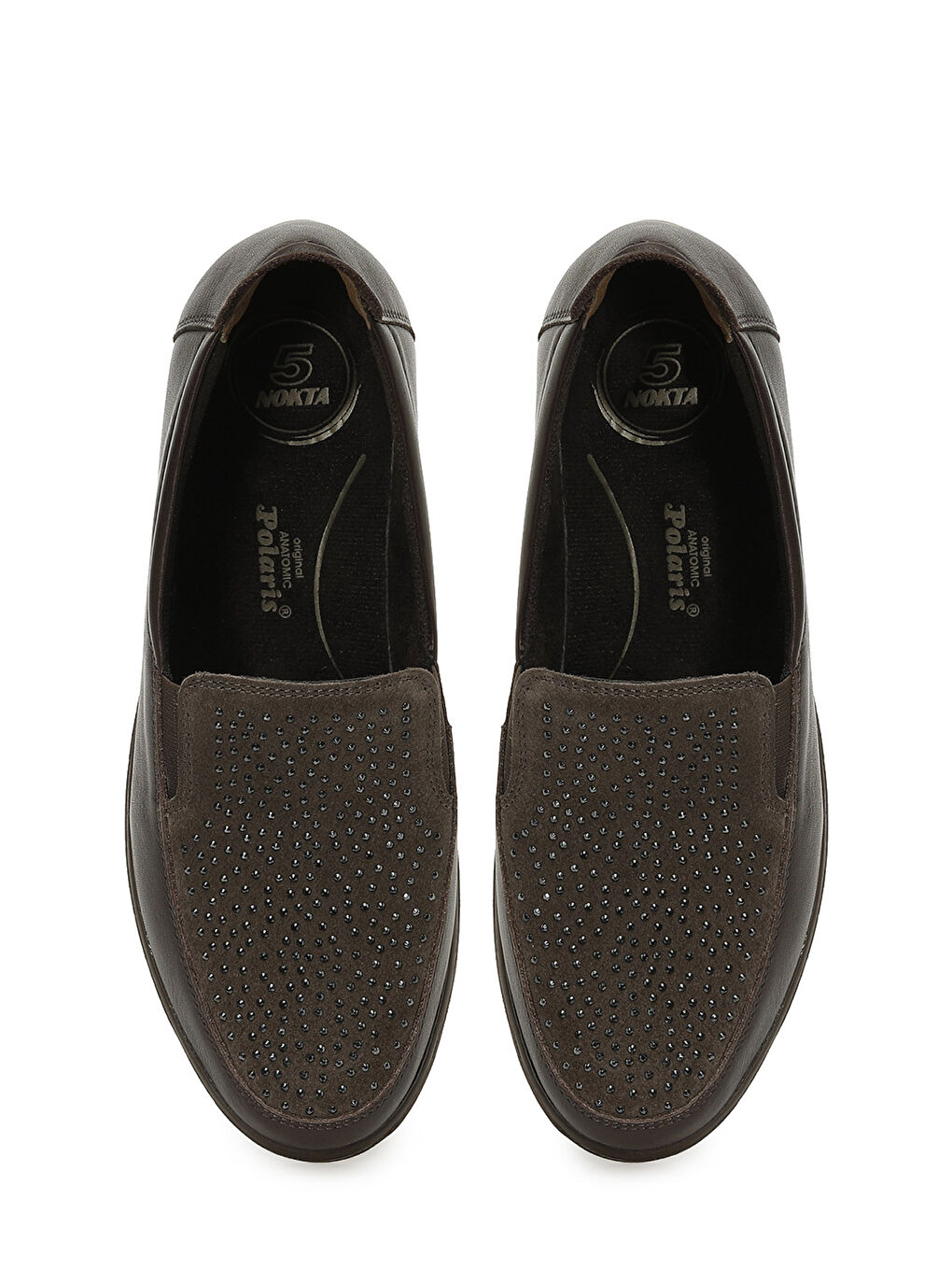 105636.Z5PR Kahverengi Kadın Dolgu Ayakkabı-3