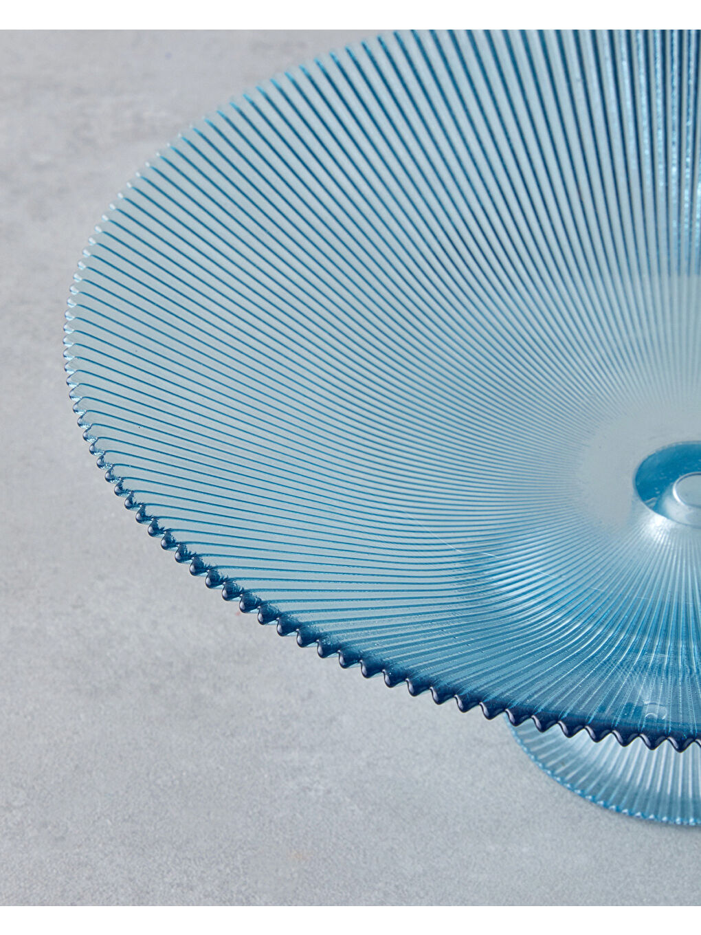 Aqualuxe Cam Sunumluk 30 cm Mavi-2