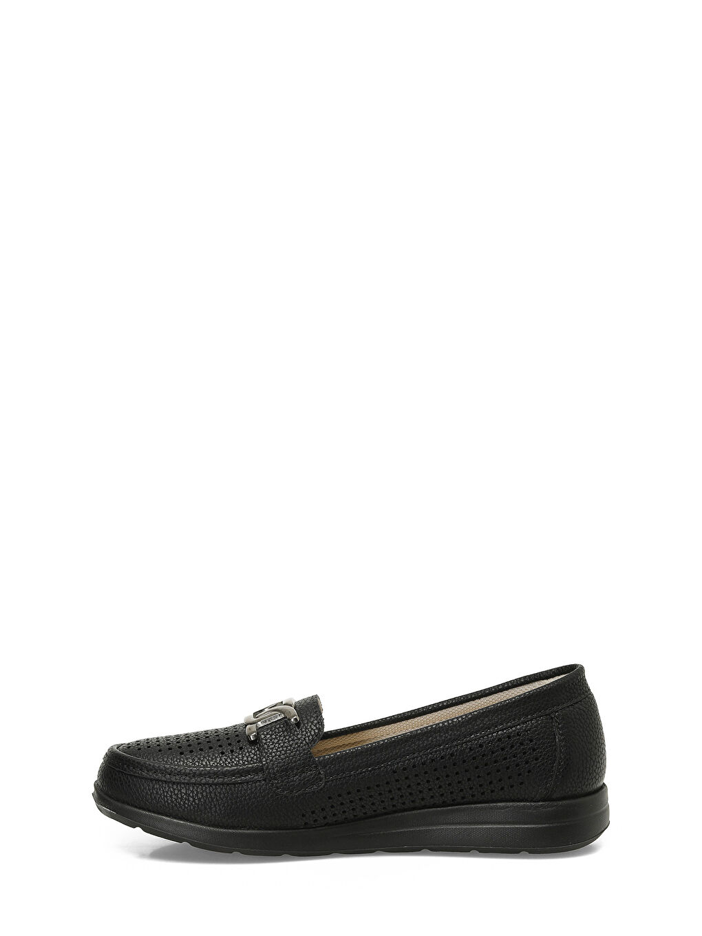 166019.Z5FX Siyah Kadın Loafer-2