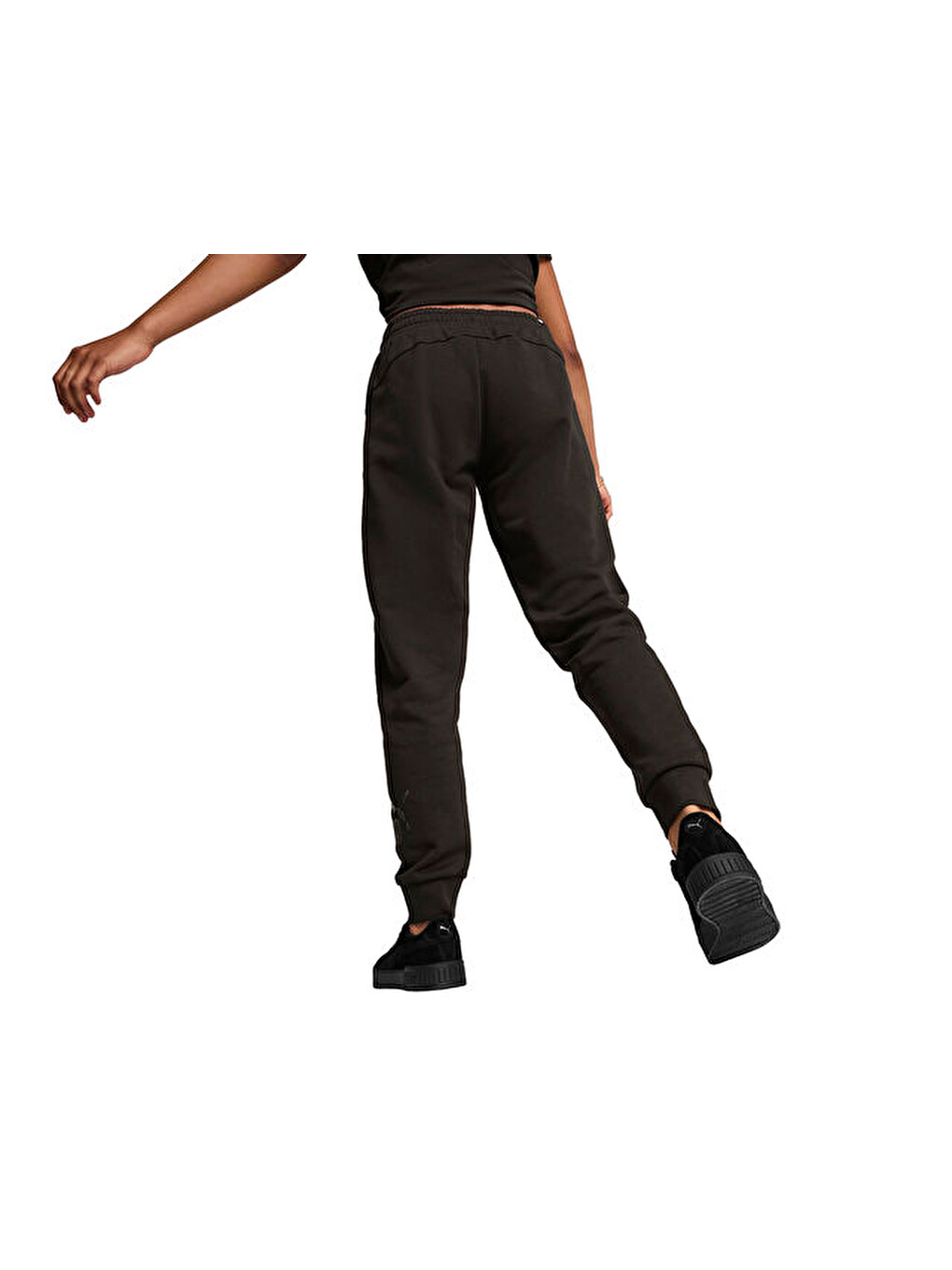 Ess+ Animal Pants Fl Kadın Günlük Eşofman Altı 68149601 Siyah-1