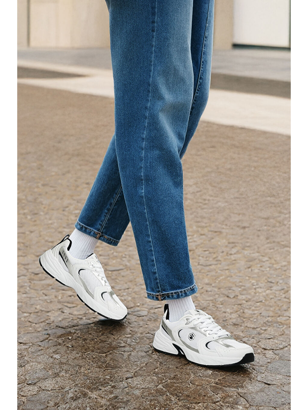 Lacivert POL WMN 5FX Beyaz Kadın Sneaker-1