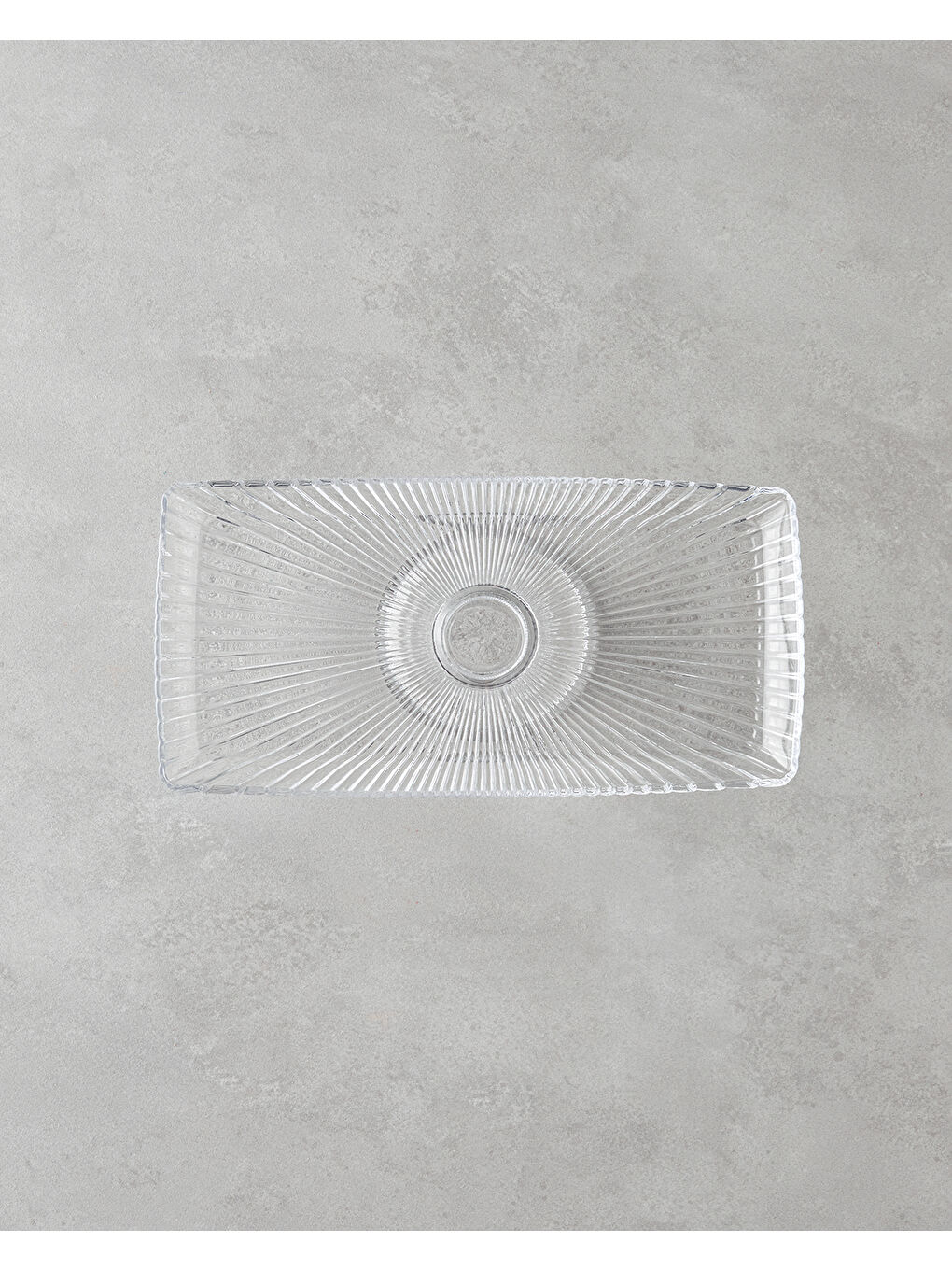 Renksiz Aura Cam Kek Standı 31x9,5 Cm Şeffaf-1