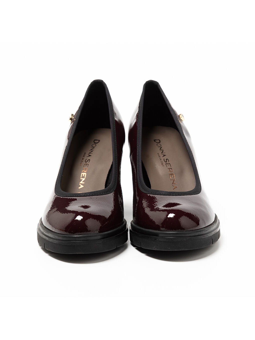 Bordo Kadın Topuklu / Stiletto 483700DS 3700DS Naplack Bordeaux-5