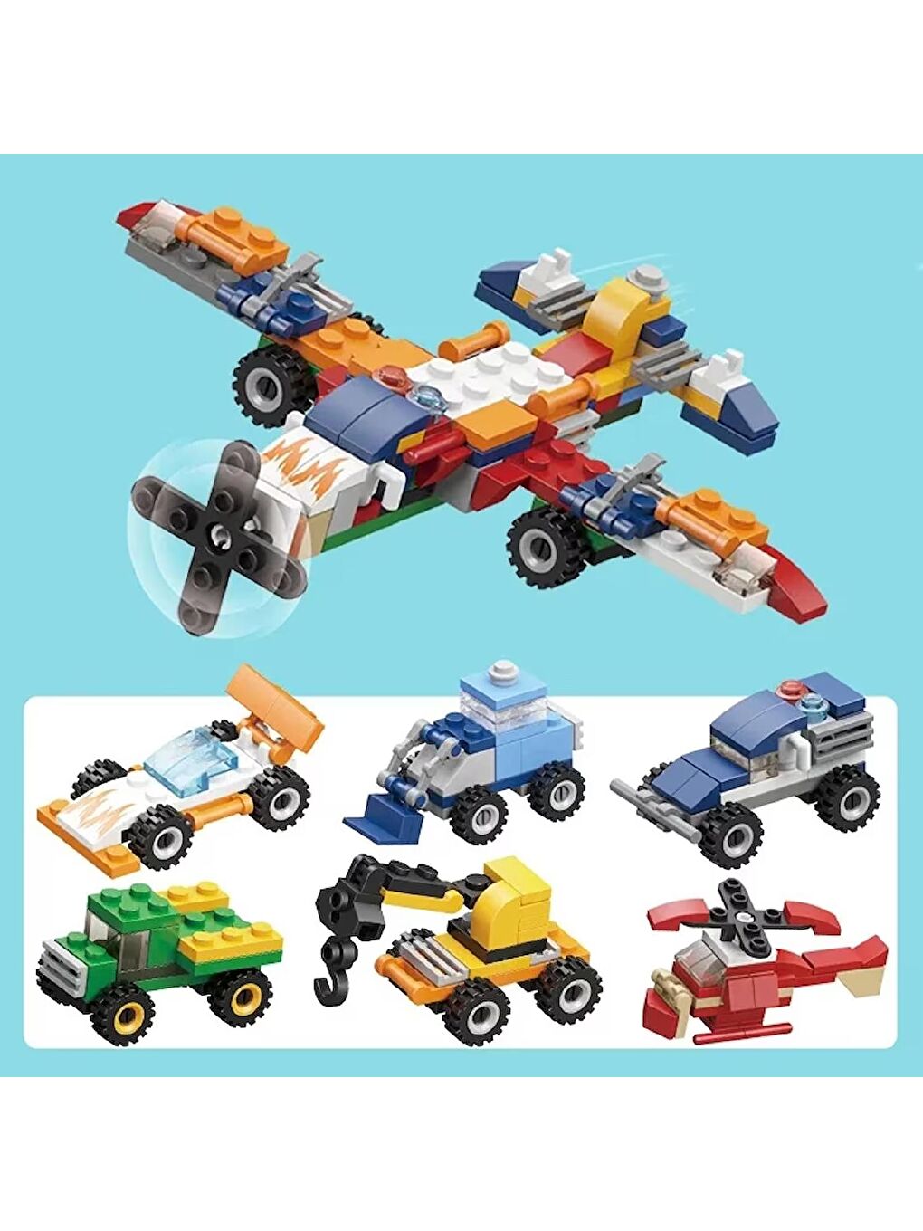 Ideas Lego Araçlar 2in1 02 (SM207B-02) GKO-4