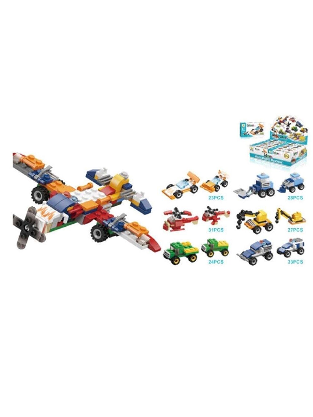 Ideas Lego Araçlar 2in1 02 (SM207B-02) GKO-6