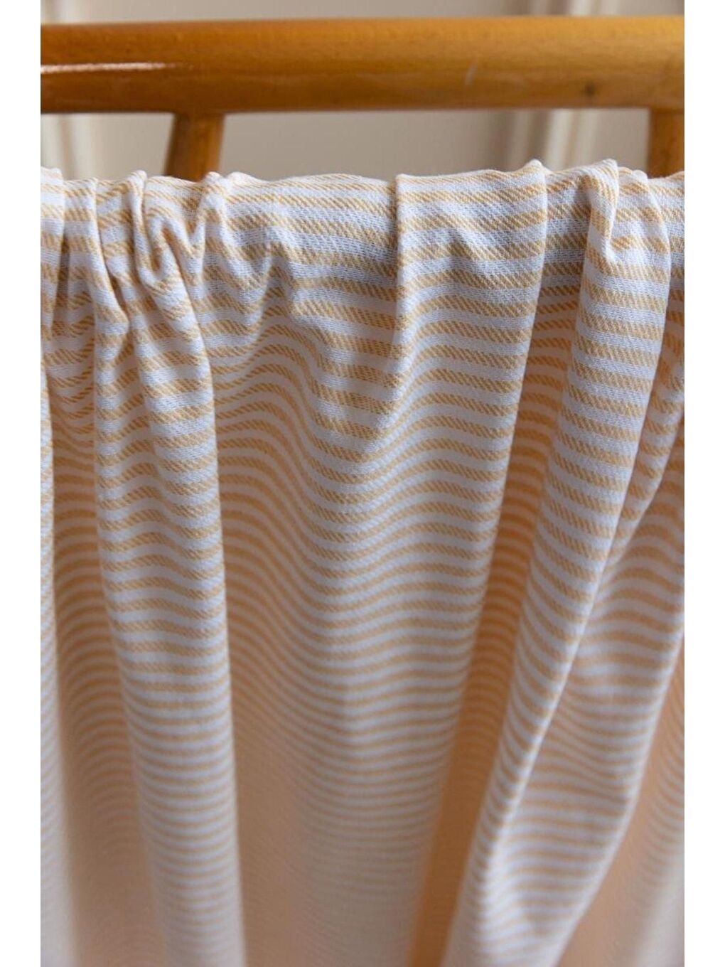 Sarı 2 Adet %100 Pamuk Peştemal Büşra SARI/90X180-2