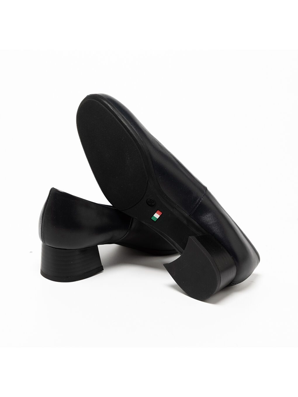 Siyah Kadın Topuklu / Stiletto 4L5863DP 5863DP Nappa Pelle Blu-4