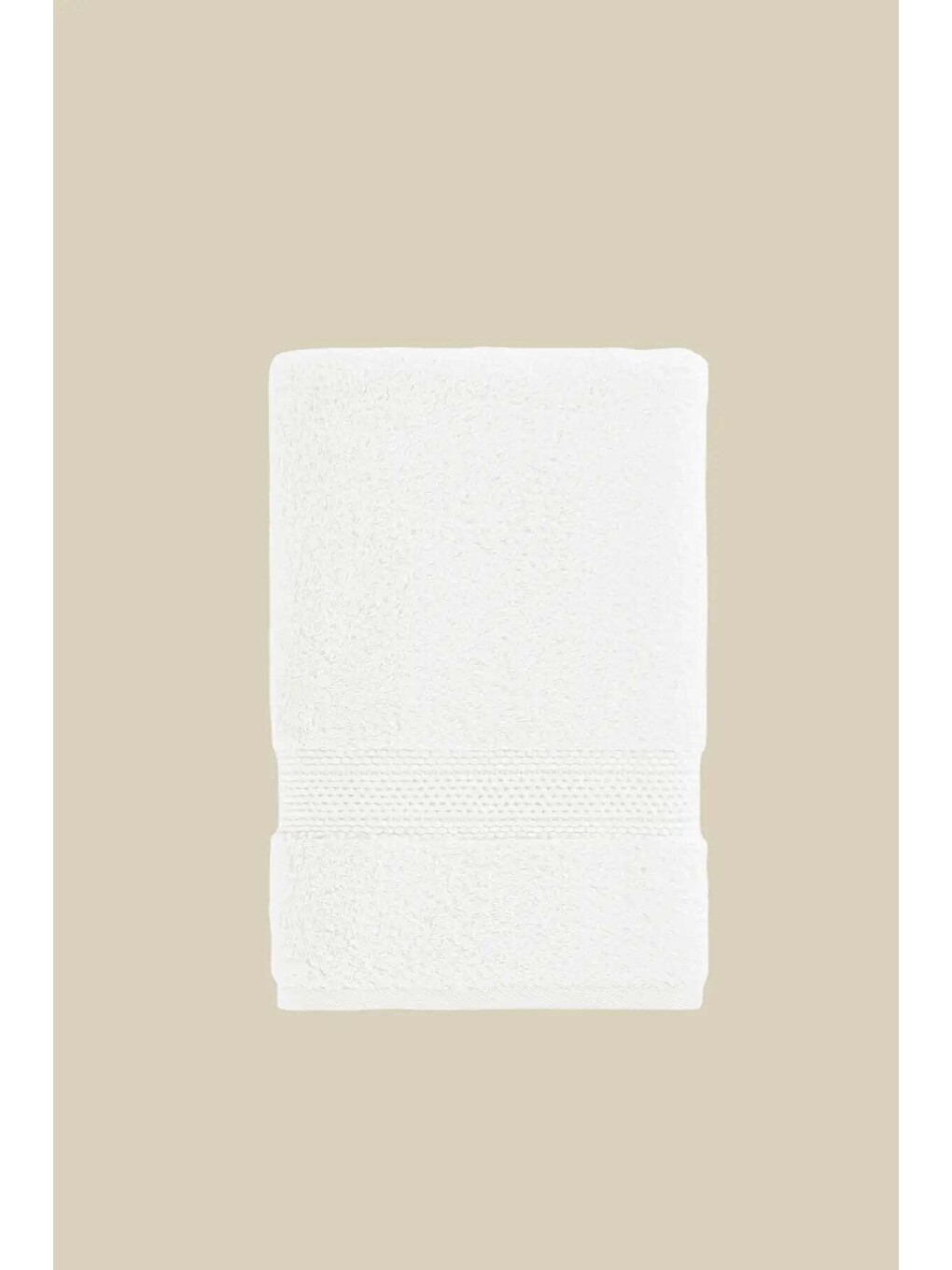 Ekru Mısır %100 Mısır Pamuğu Havlu 4/50x90 Cm Bright Ecru-5
