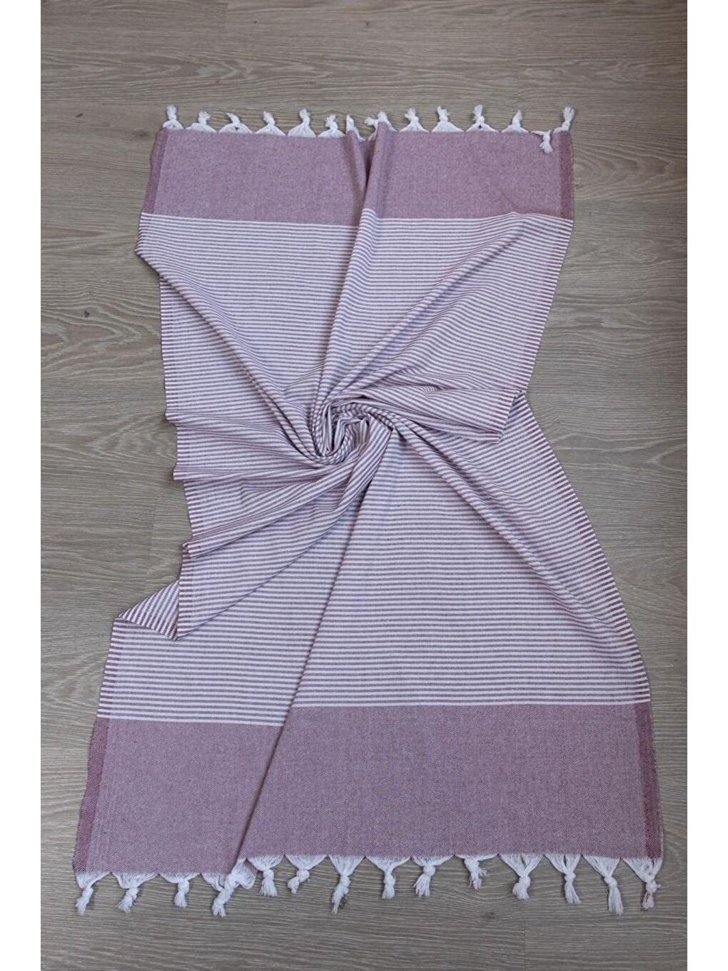 Lila 2 Adet %100 Pamuk Peştemal Büşra LILA/90X180-5