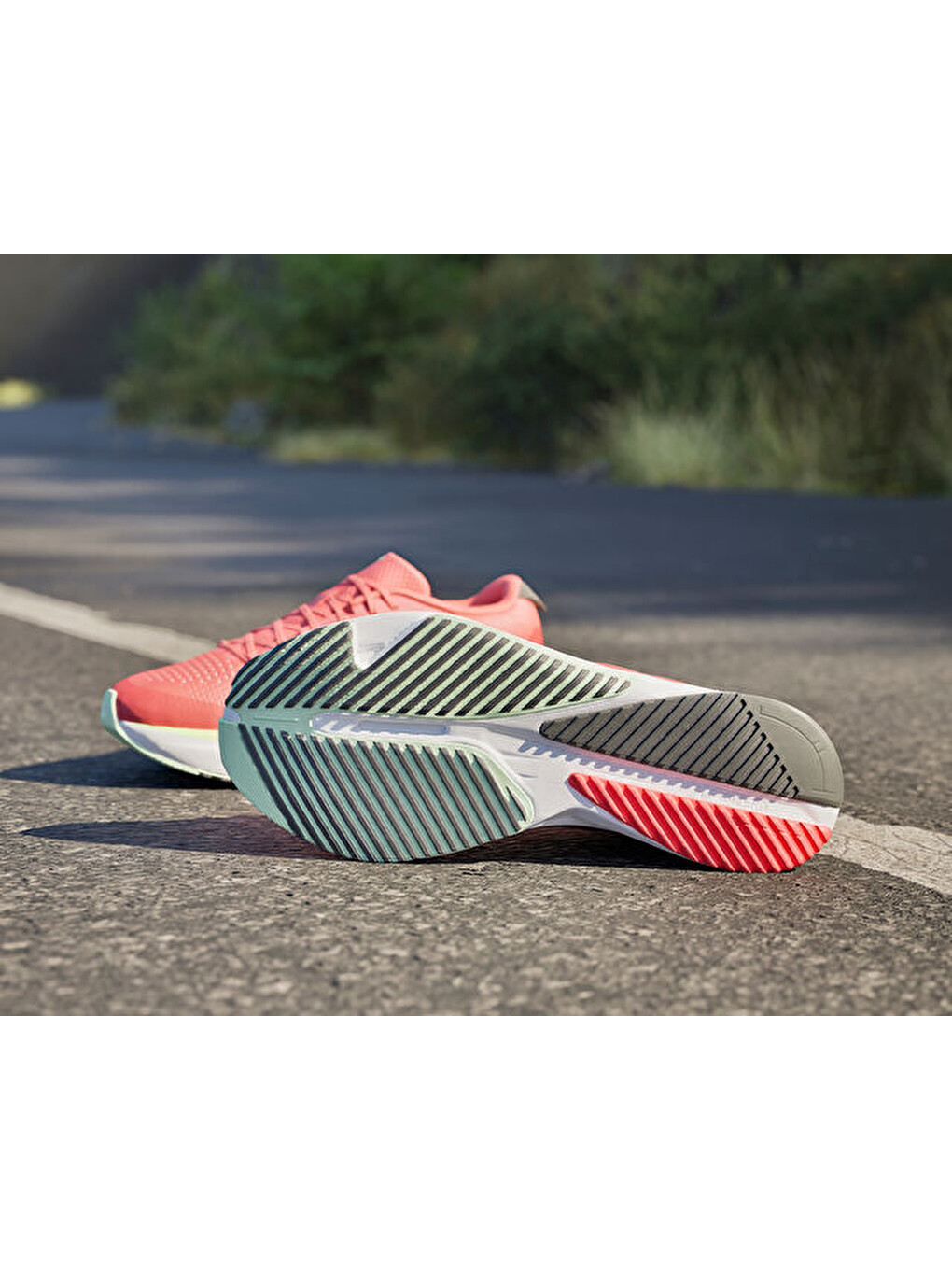 Adizero Sl Unisex Koşu Ayakkabısı Ig8200 Kırmızı-1