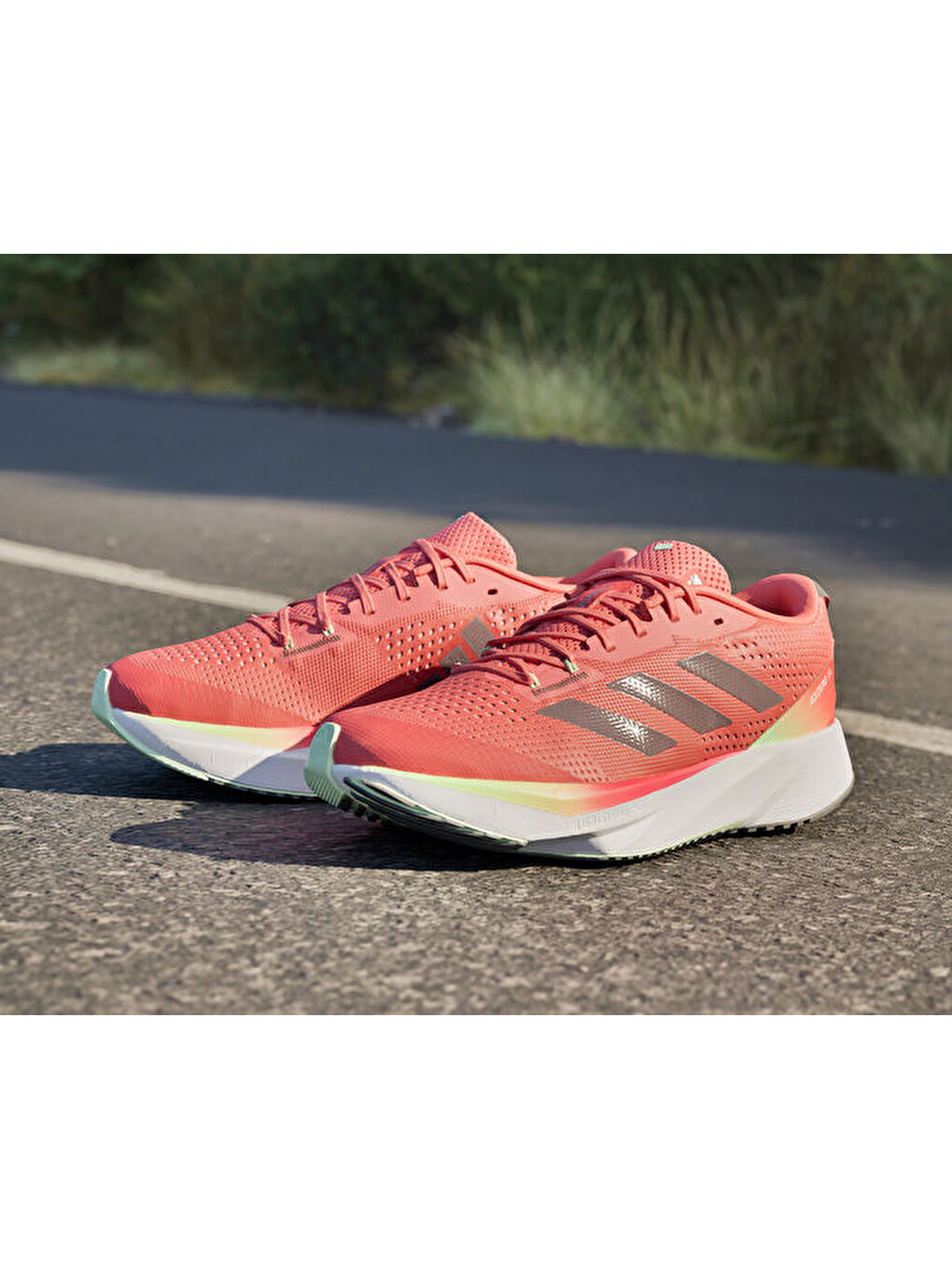 Adizero Sl Unisex Koşu Ayakkabısı Ig8200 Kırmızı-2