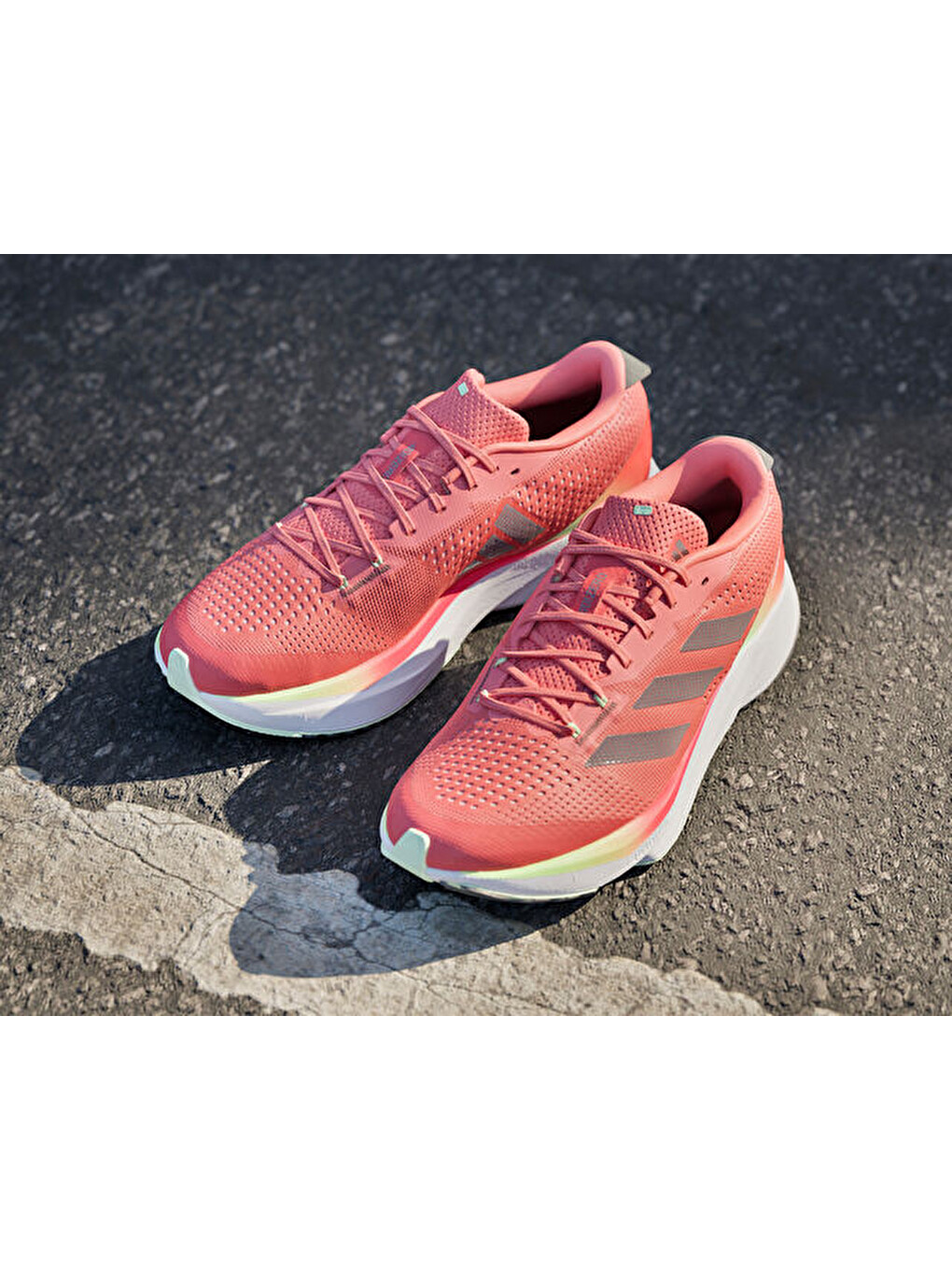 Adizero Sl Unisex Koşu Ayakkabısı Ig8200 Kırmızı-5