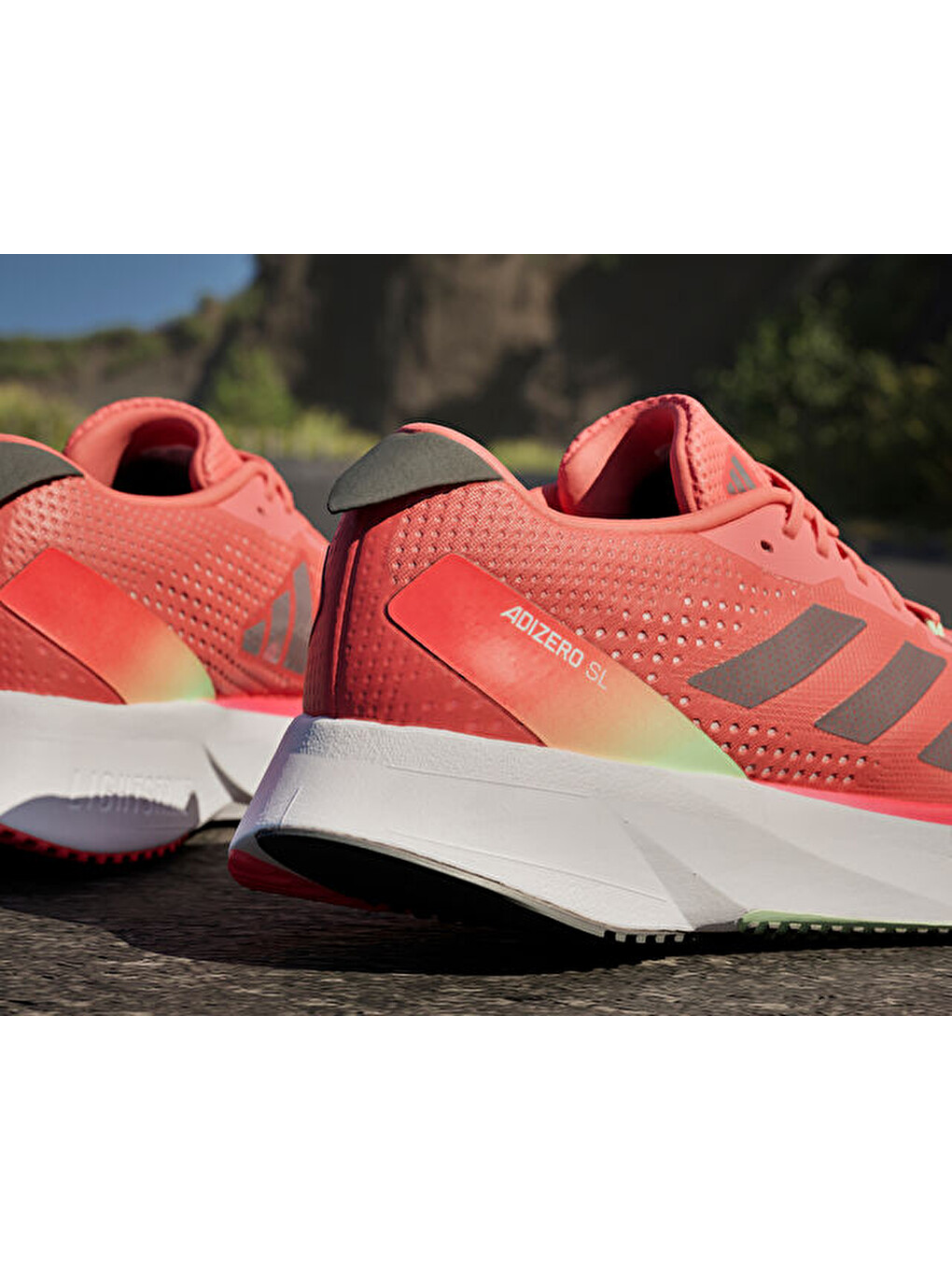 Adizero Sl Unisex Koşu Ayakkabısı Ig8200 Kırmızı-6