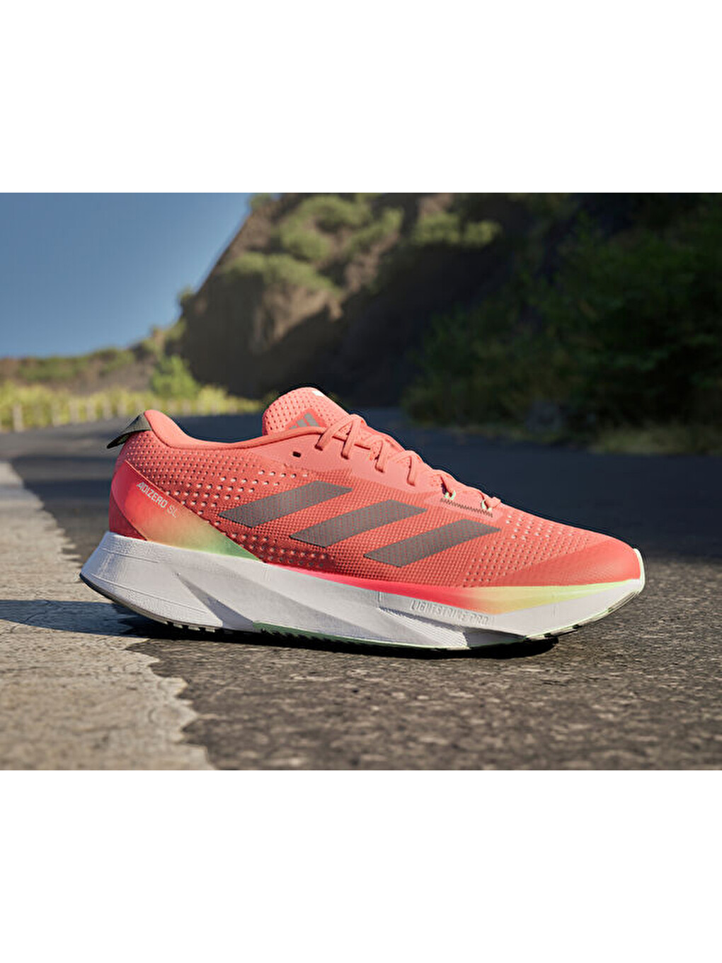 Adizero Sl Unisex Koşu Ayakkabısı Ig8200 Kırmızı-7