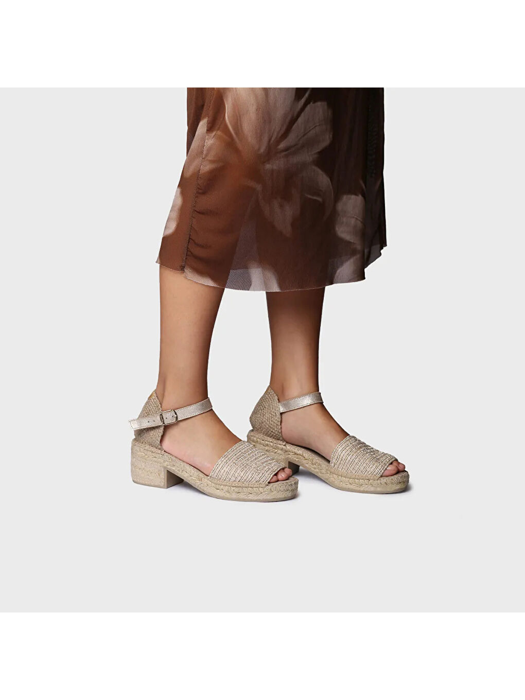 Bej Kadın Sandalet DINA-RL-3