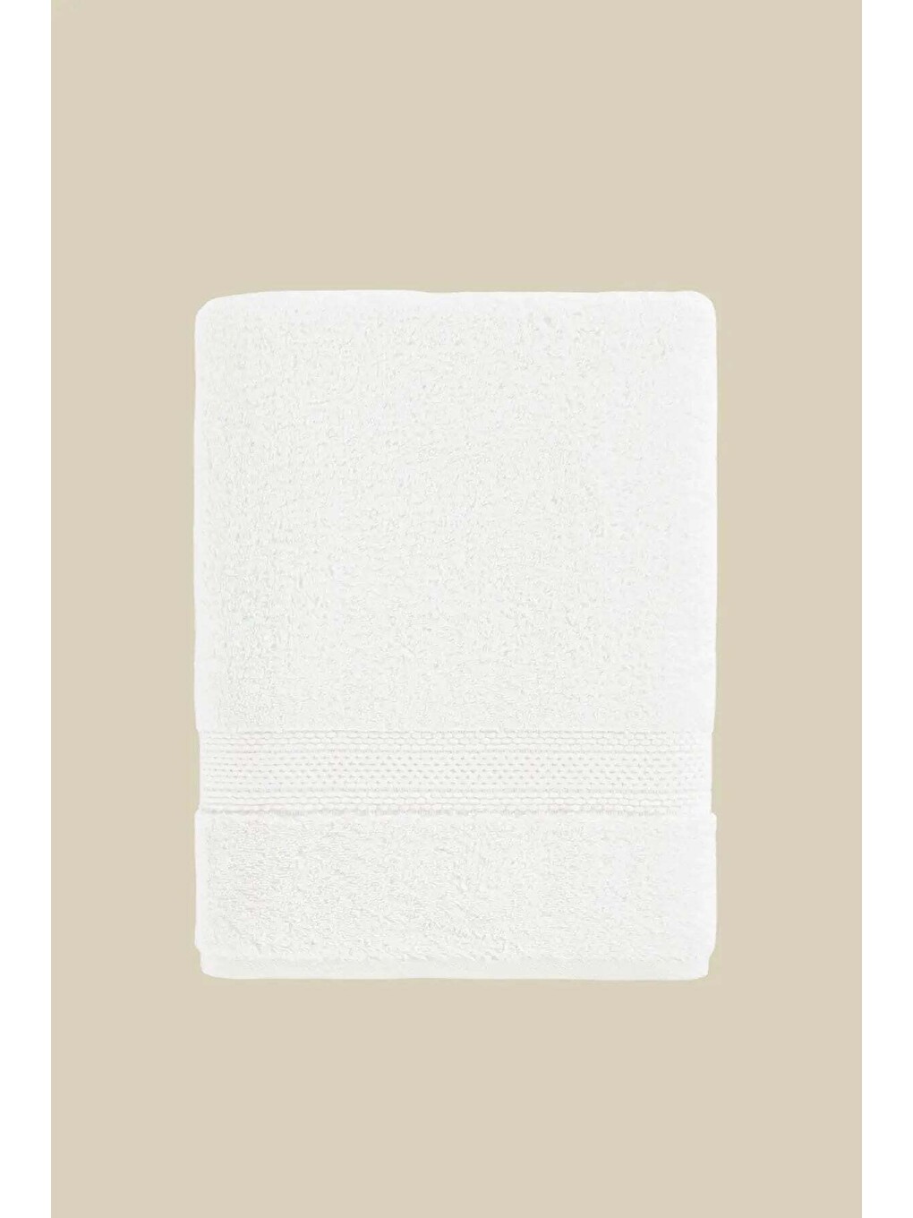 Ekru Mısır %100 Mısır Pamuğu Havlu 2/70x140 Cm Bright Ecru-4
