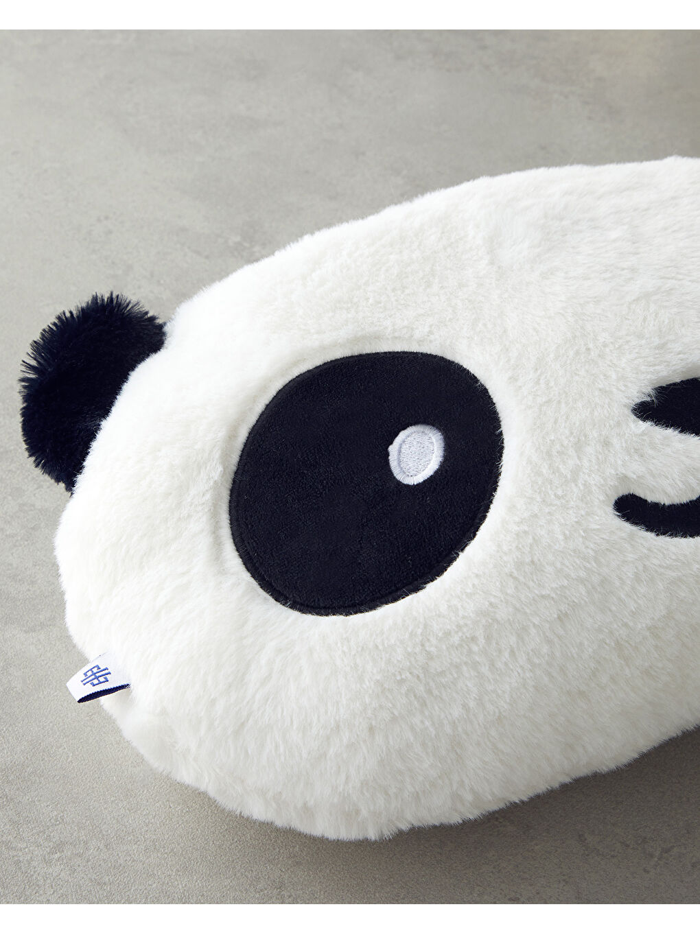 Sweet Panda Bebe Dekoratif Kırlent 40x26 cm Beyaz-1