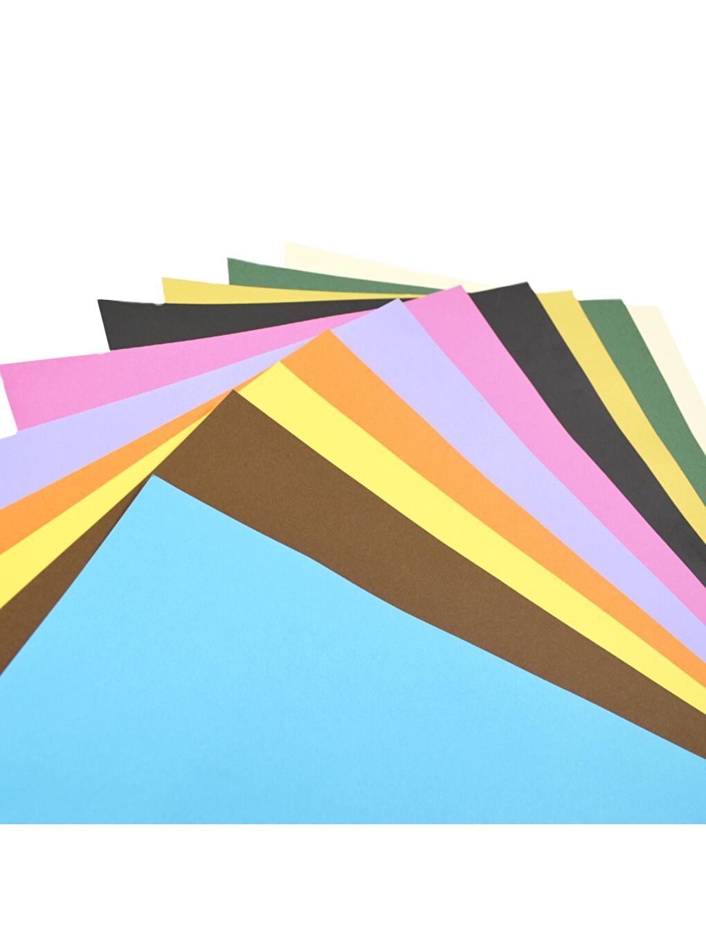 48x68 Rulo Fon Kartonu 10 Renk (GEN-9120)-1