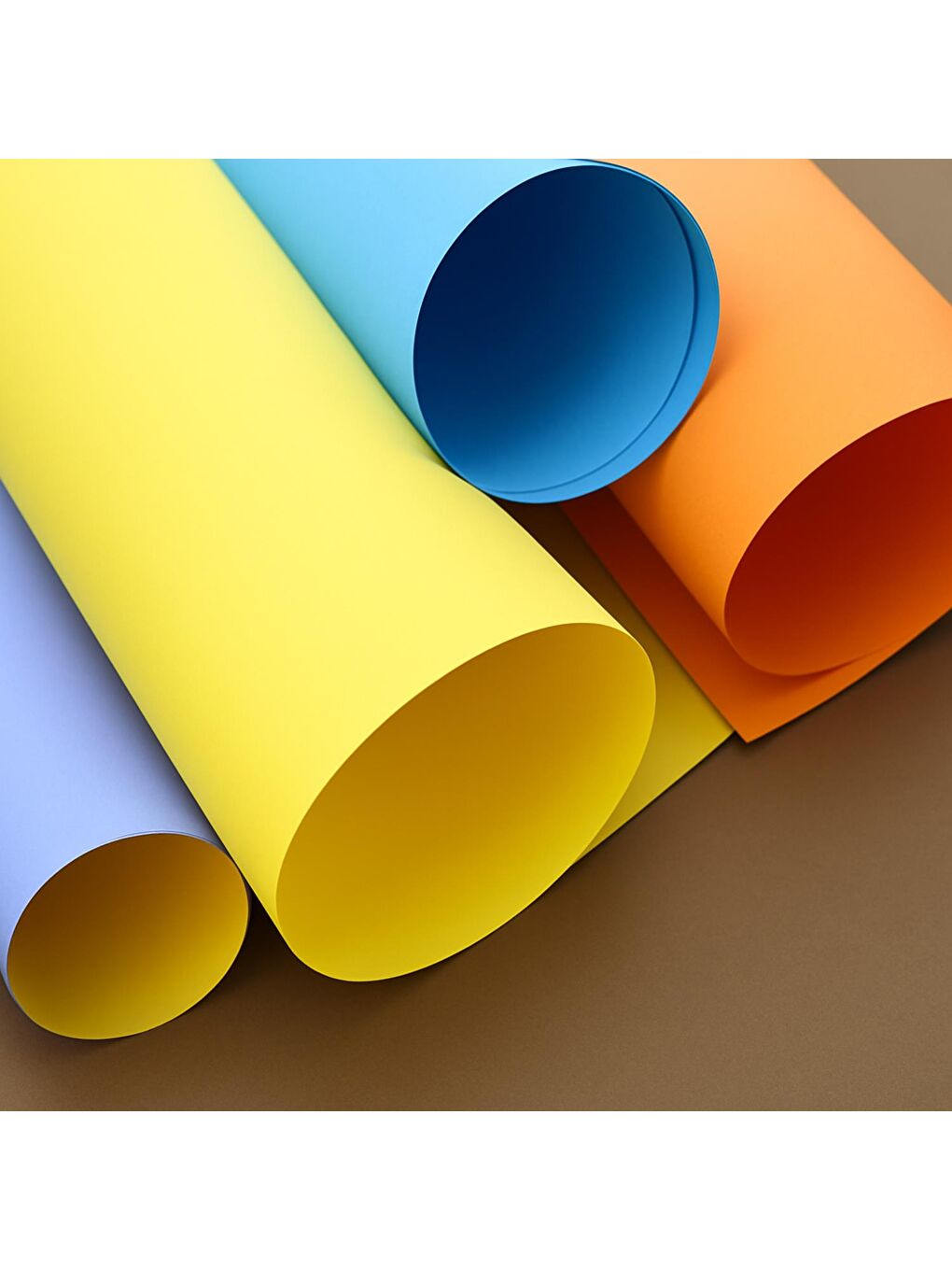 48x68 Rulo Fon Kartonu 10 Renk (GEN-9120)-2