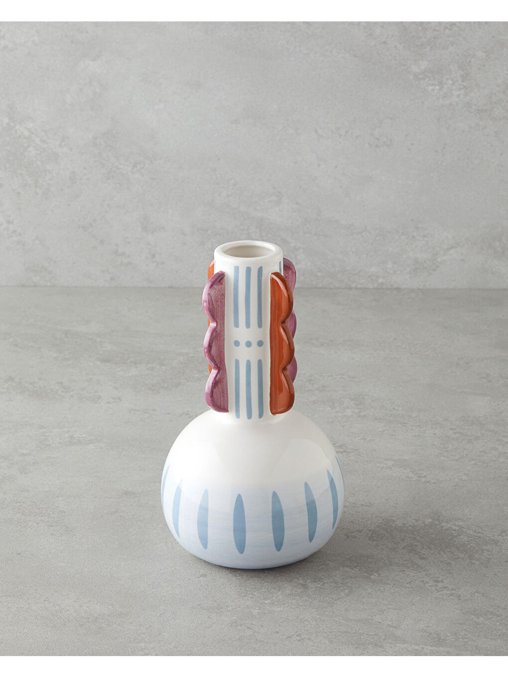 Beyaz Sueno Vazo 12X12X20 cm Multicolor-1