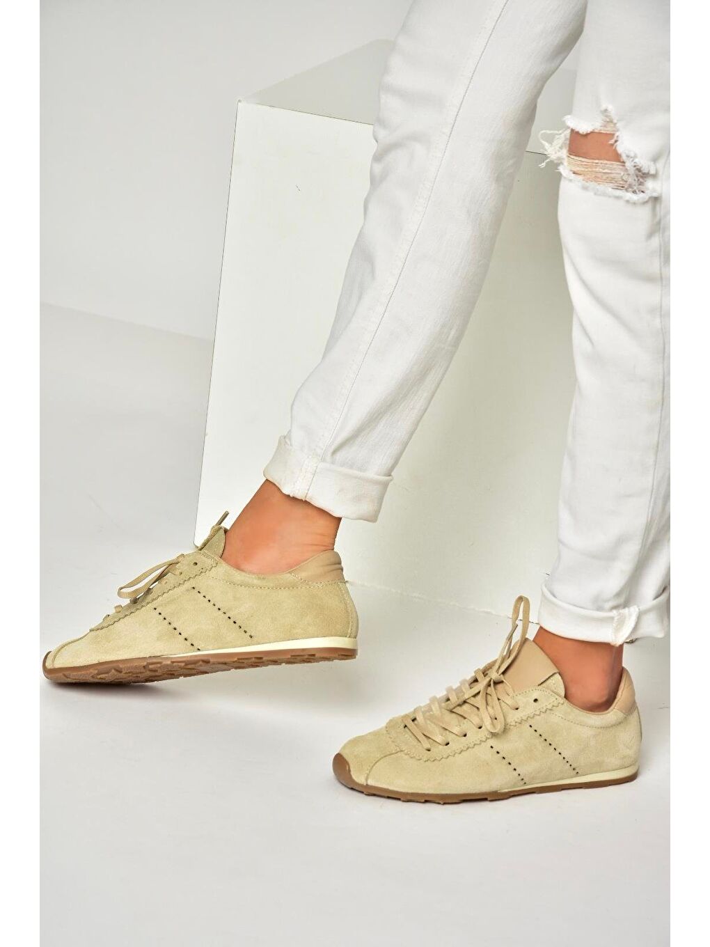 Bej Kadın Sneaker U3123116-3