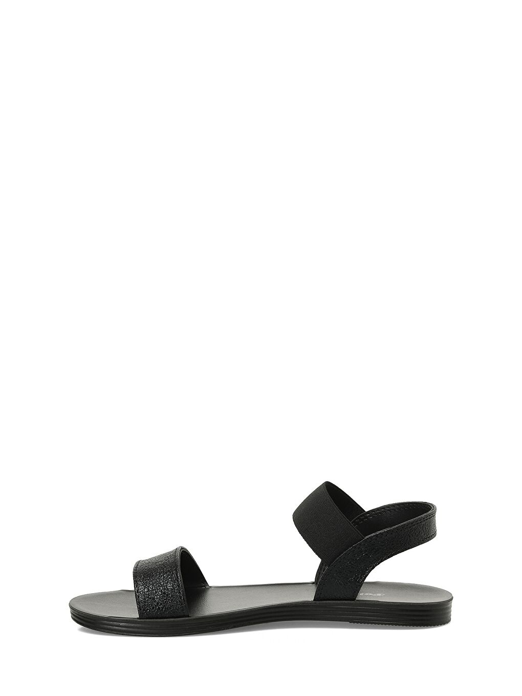 317720.Z 5FX Siyah Kadın Düz Sandalet-2