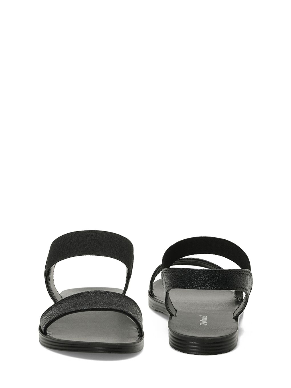 317720.Z 5FX Siyah Kadın Düz Sandalet-4