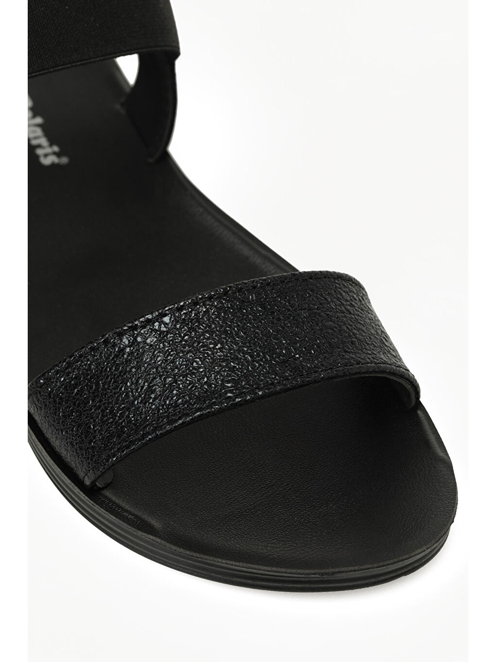 317720.Z 5FX Siyah Kadın Düz Sandalet-6