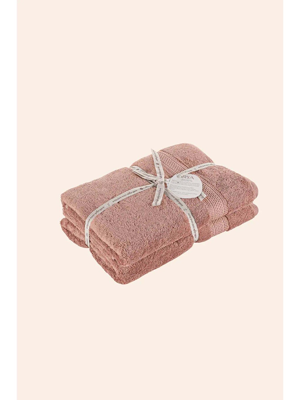 Kırmızı Mısır %100 Mısır Pamuğu Havlu 4/50x90 Cm Copper Rose-2