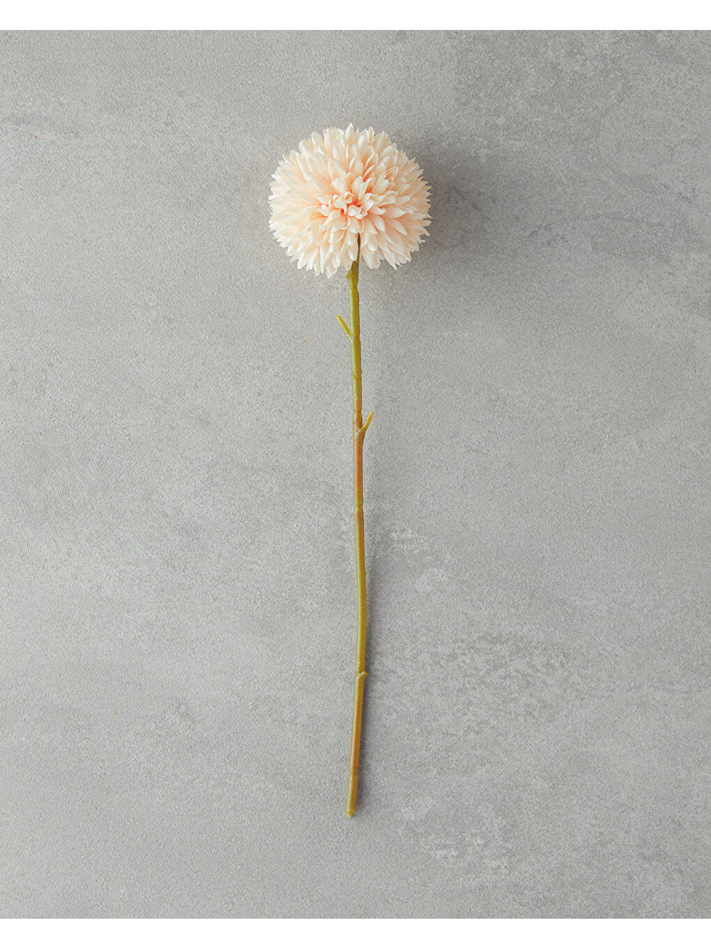 Bej Dandelion Tek Dal Yapay Çiçek