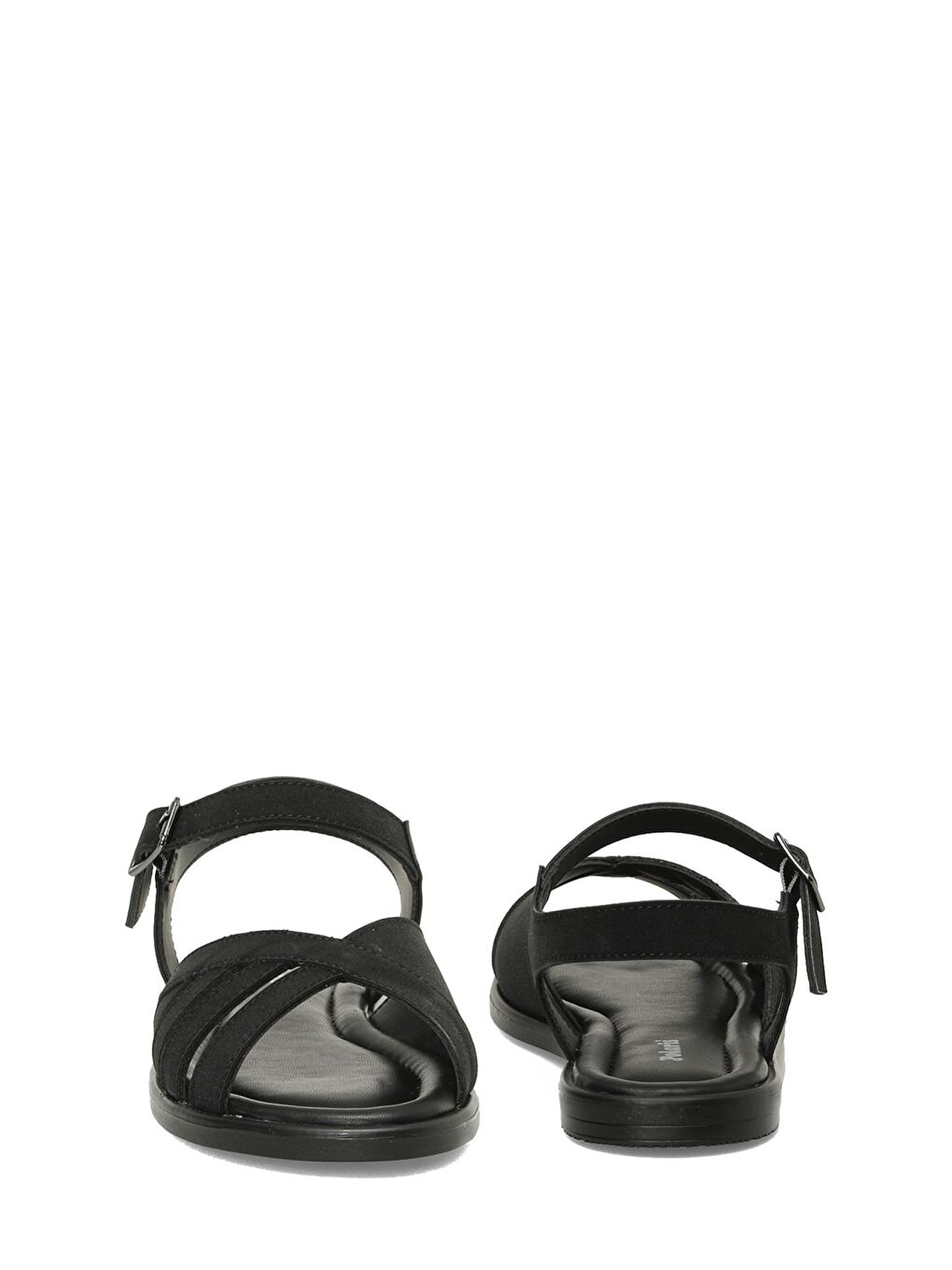 325052.Z 5FX Siyah Kadın Düz Sandalet-4