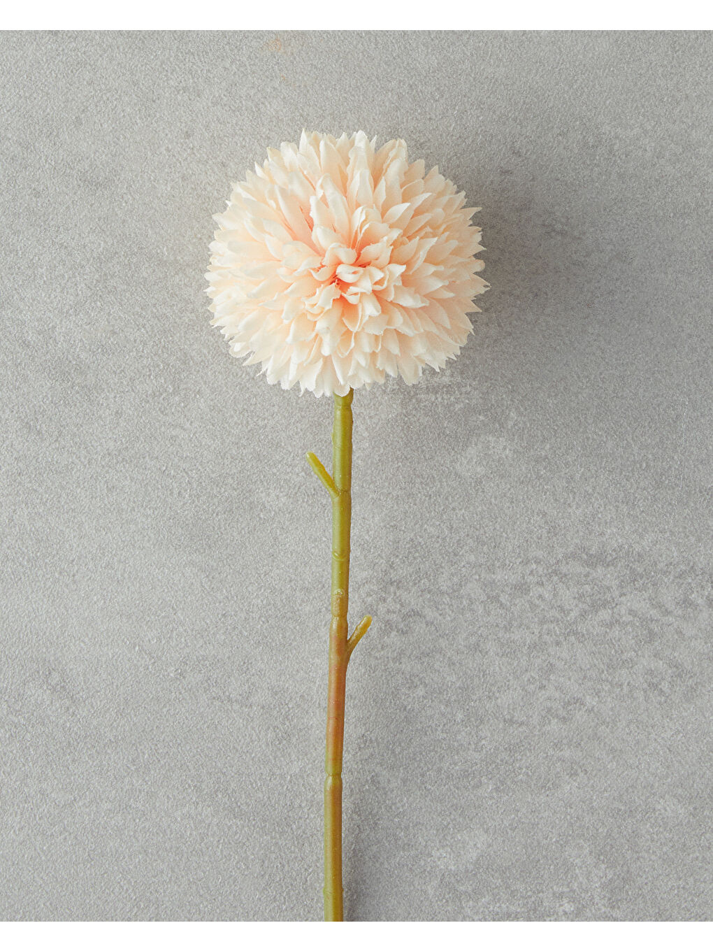 Bej Dandelion Tek Dal Yapay Çiçek-1