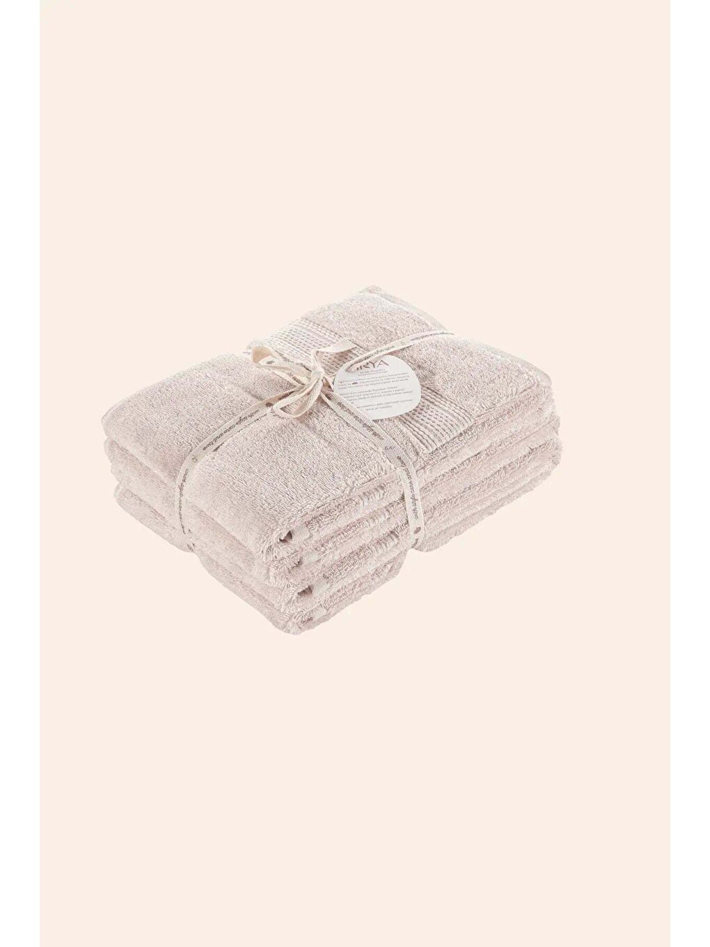 Beyaz Mısır %100 Mısır Pamuğu Havlu 2/90x150 Cm Oyster Beige-3