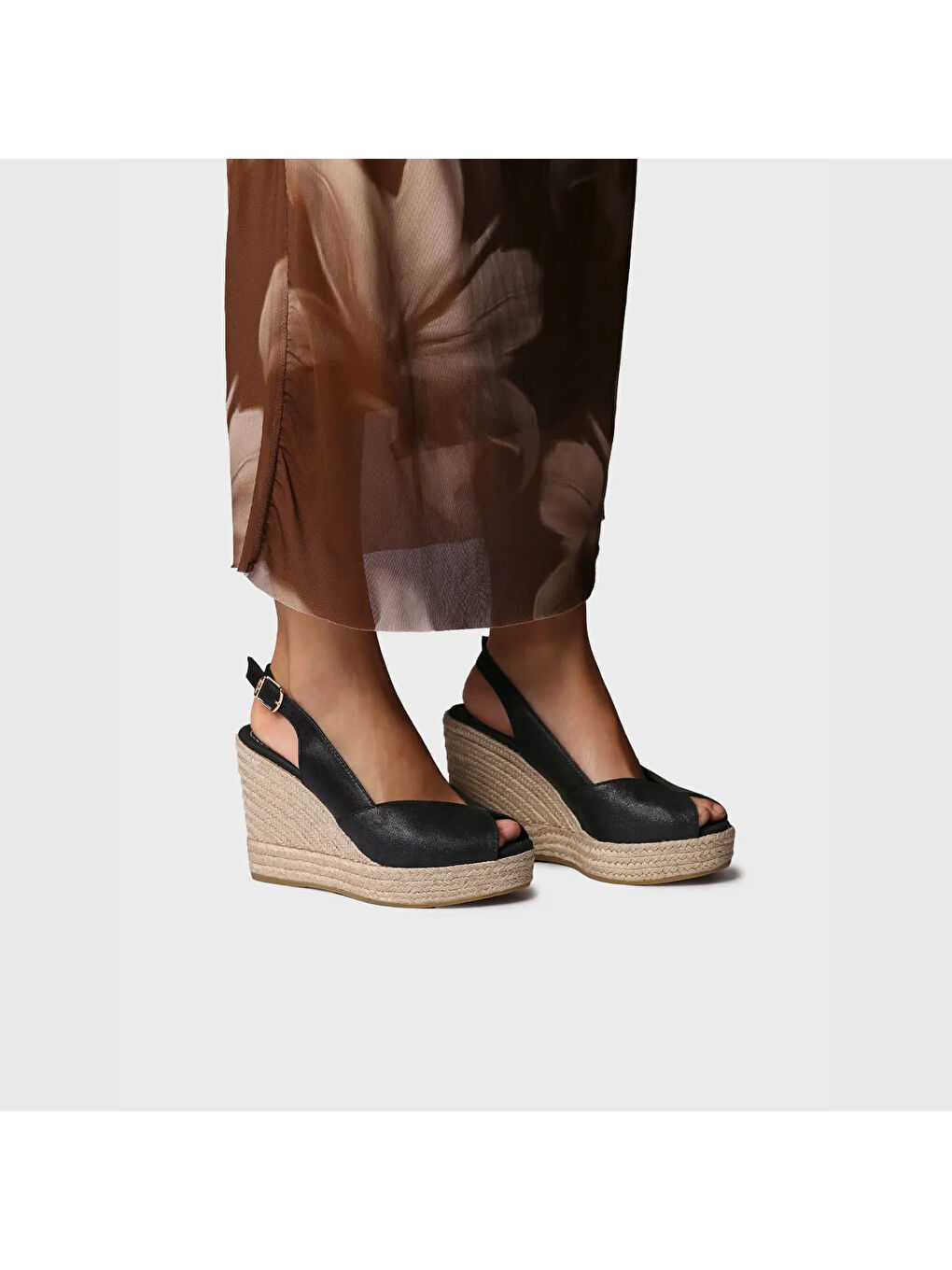 Siyah Kadın Sandalet OPRAH-3