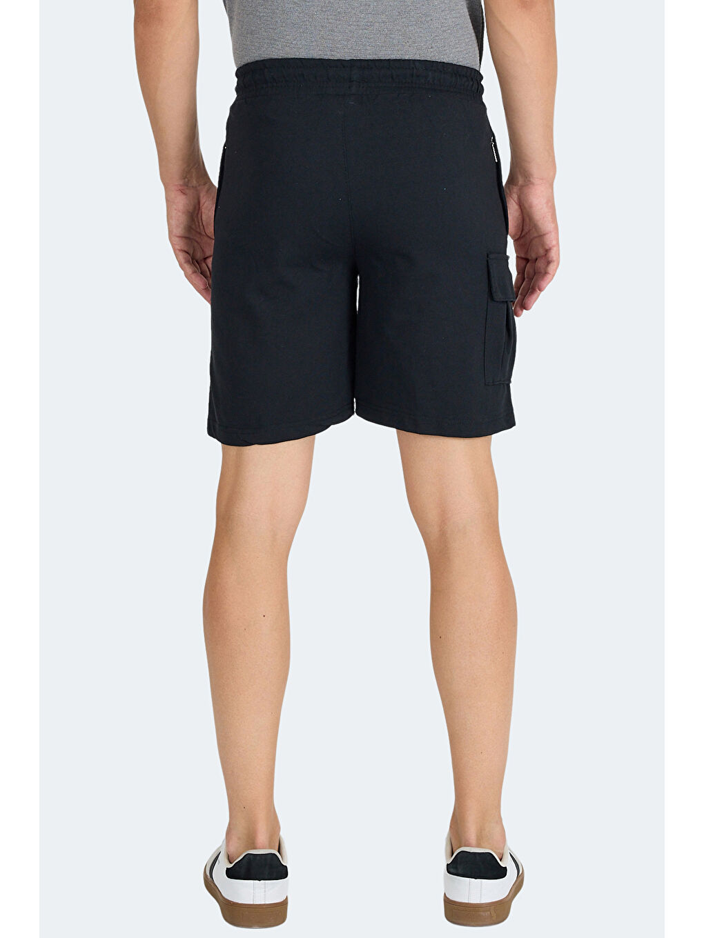 NECK I Erkek Cepli Siyah Şort-6