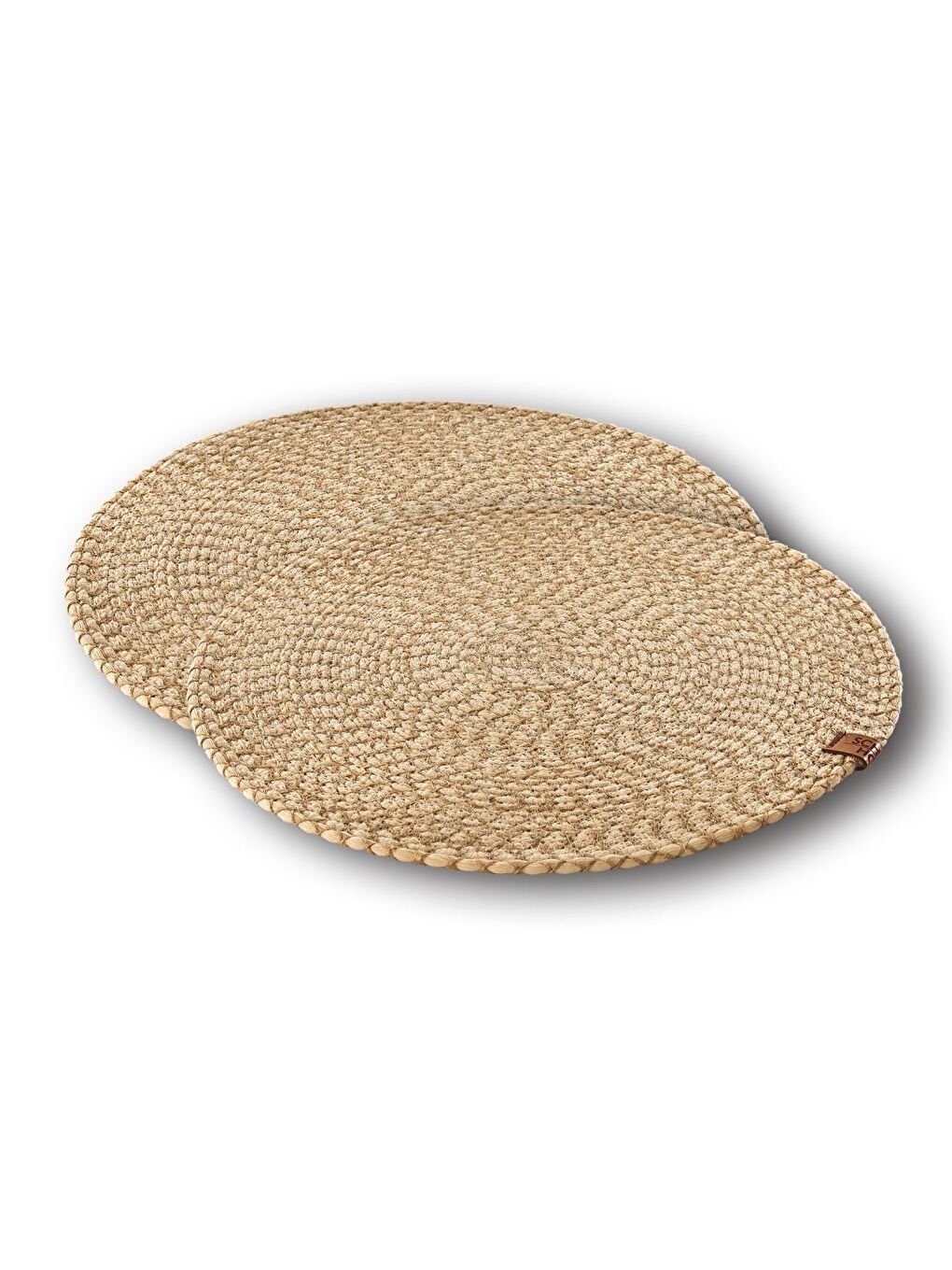 Home Boho Hasır Amerikan Servisi -2 Li -Bej-1