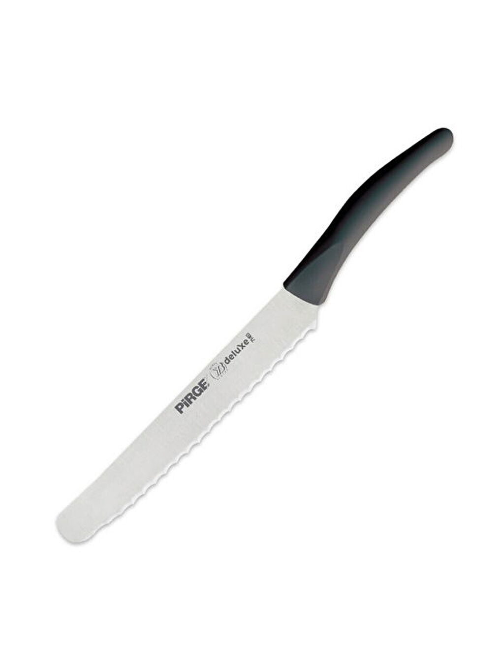 Deluxe Ekmek Bıçağı - Siyah - 18 cm-1