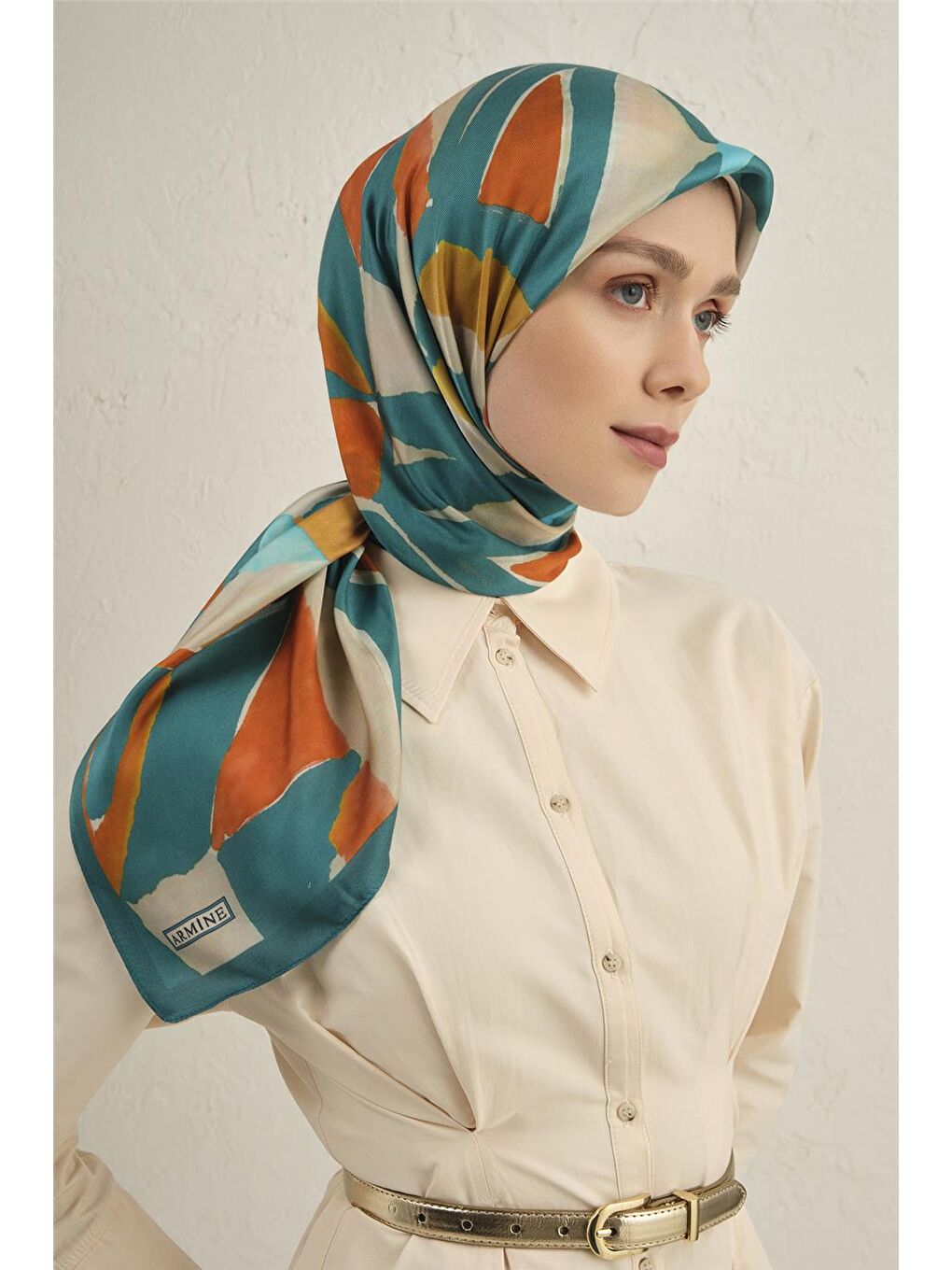 Yeşil Pure Eşarp 2 16-3