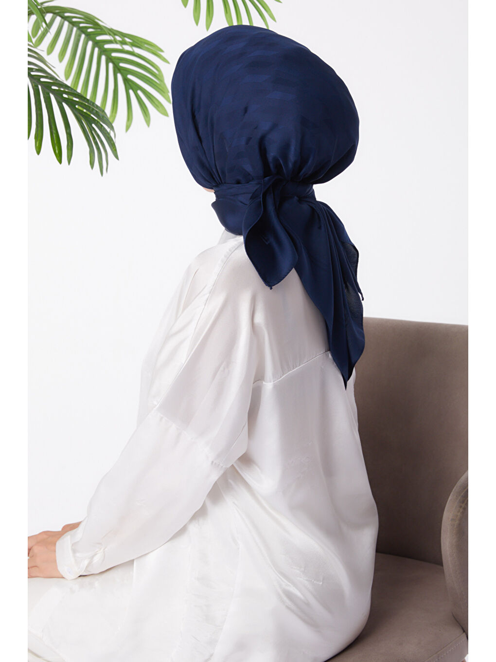 Eşarp Lacivert - 26018-3