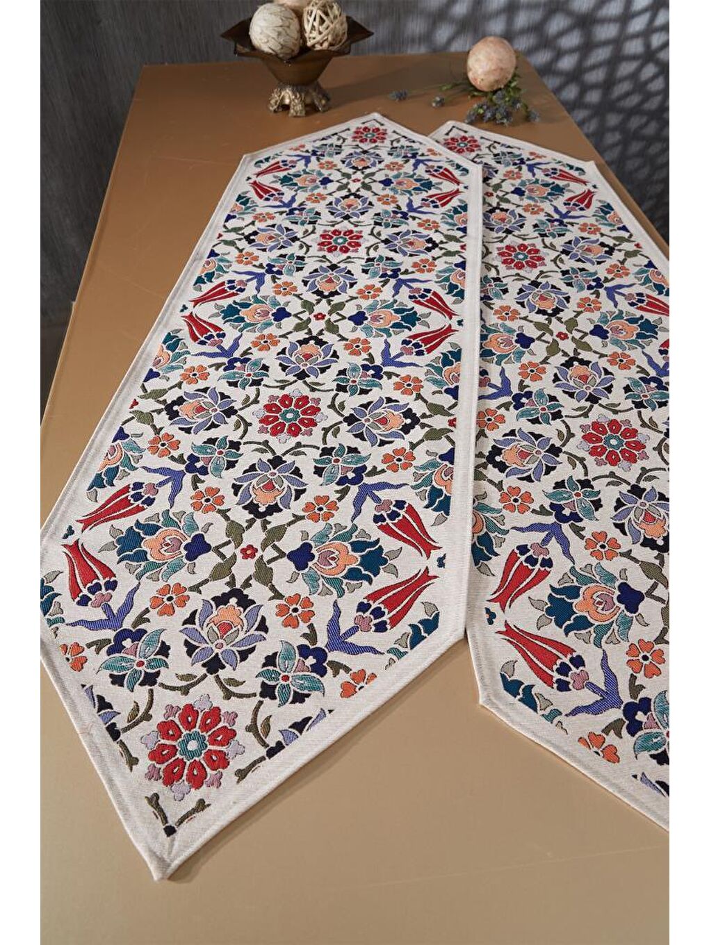Karışık Safiye 2li Lüks Runner 45x140 Cm-3
